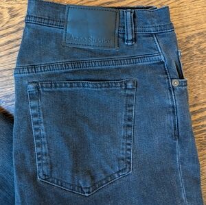 ACNE Studios River washed black jeans, 31x32